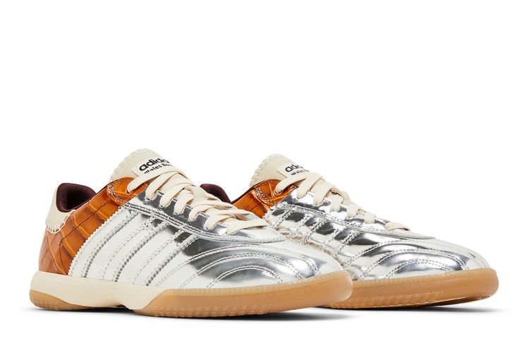 Adidas Samba Millennium Wales Bonner Silver Metallic Yellow Croc