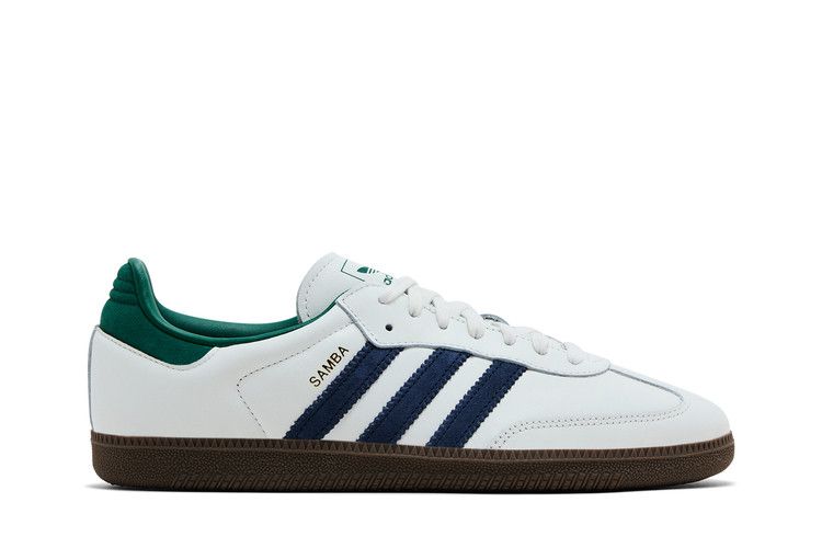 Adidas Samba OG Black White Collegiate Green