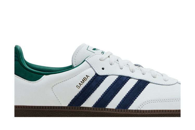 Adidas Samba OG Black White Collegiate Green