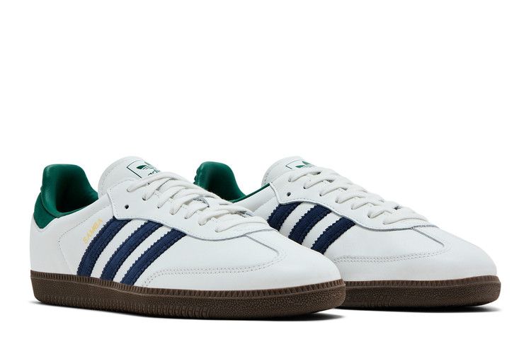 Adidas Samba OG Black White Collegiate Green