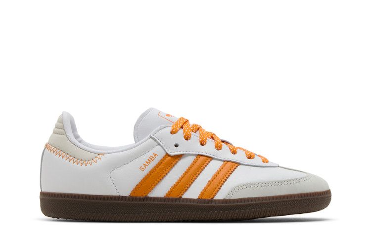 Adidas Samba OG Cloud White Orange