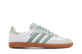 Adidas Samba OG  Cloud White Silver Green