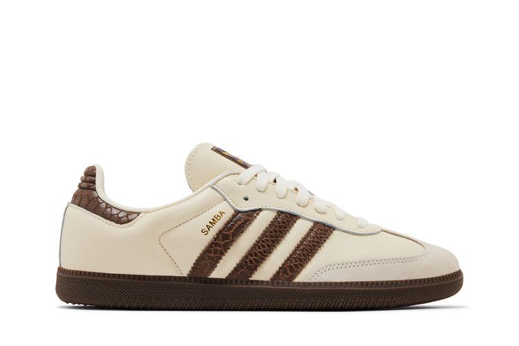 Adidas Samba OG Cream Earth Strata Maroon