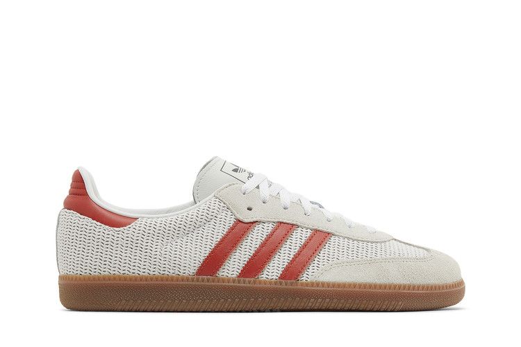 Adidas Samba OG Crystal White Preloved Red 