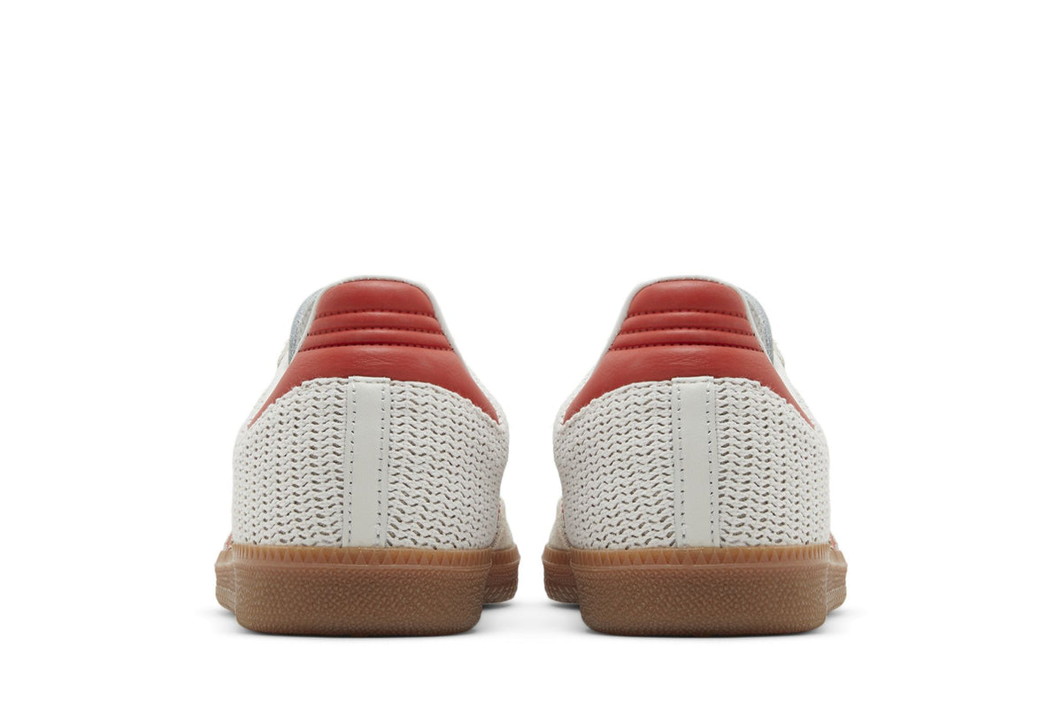 Adidas Samba OG Crystal White Preloved Red 