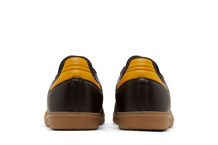Adidas Samba OG Dark Brown Yellow