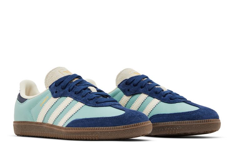 Adidas Samba OG Hazy Green Night Indigo