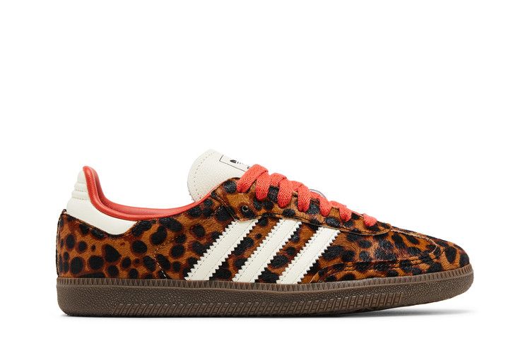 Adidas Samba OG Preloved Red Leopard