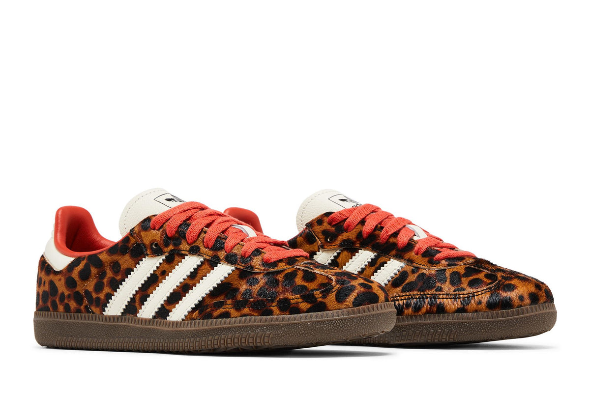 Adidas Samba OG Preloved Red Leopard