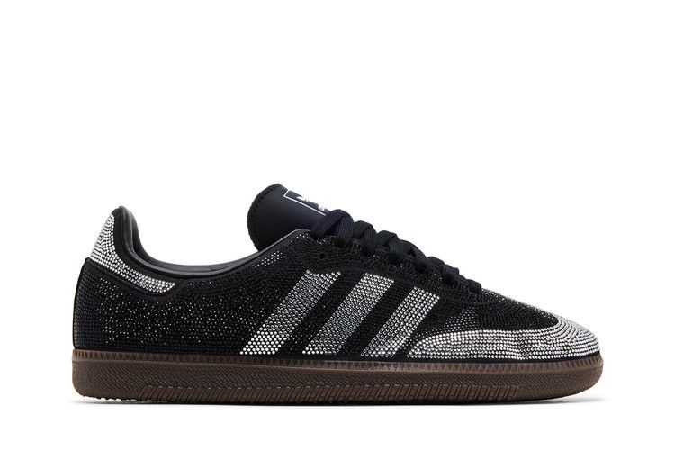 Adidas Samba OG Rhinestone Black Silver
