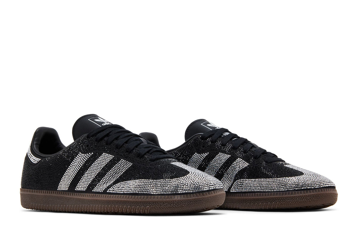 Adidas Samba OG Rhinestone Black Silver