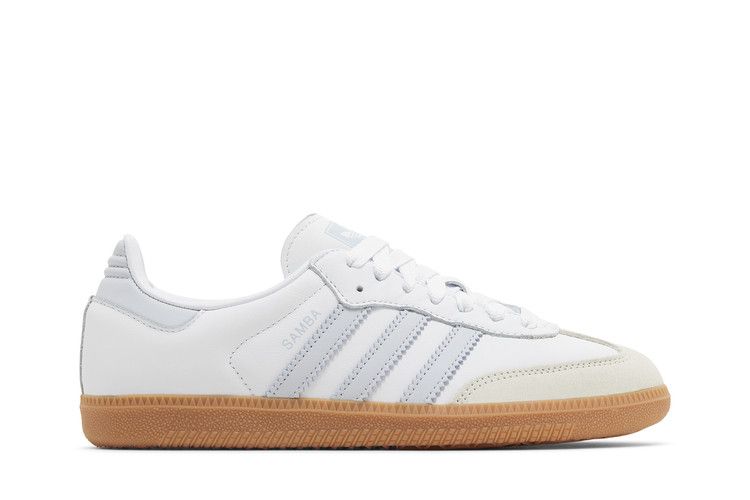 Adidas Samba OG White Halo Blue Gum