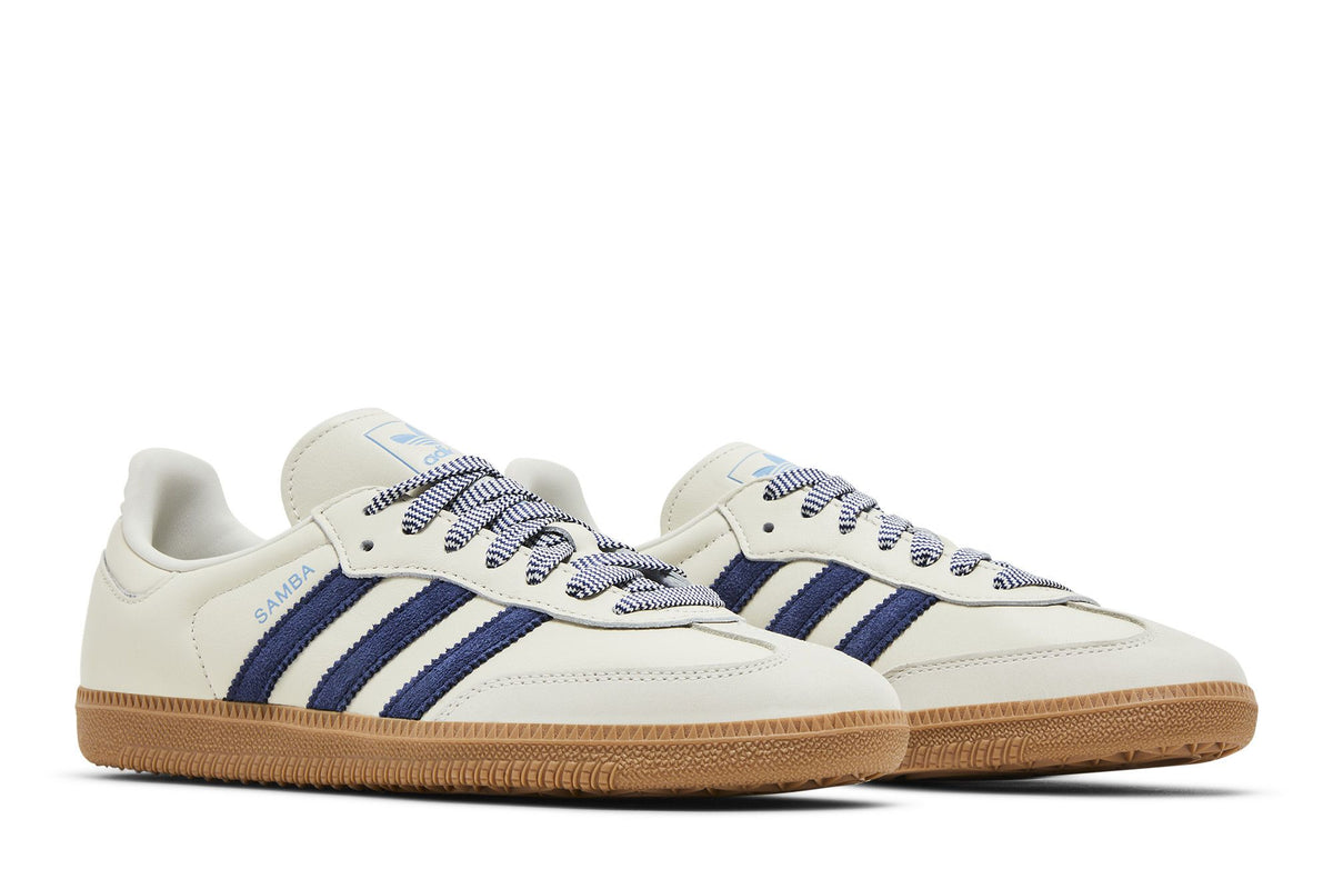 Adidas Samba Off White Dark Blue