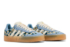 Adidas Sambae Liberty London Floral Embroidery Blue Cream White