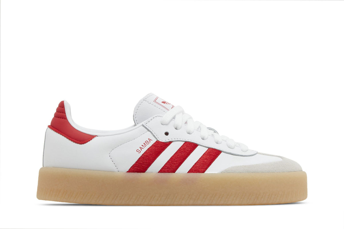 Adidas Sambae White Better Scarlet Gum