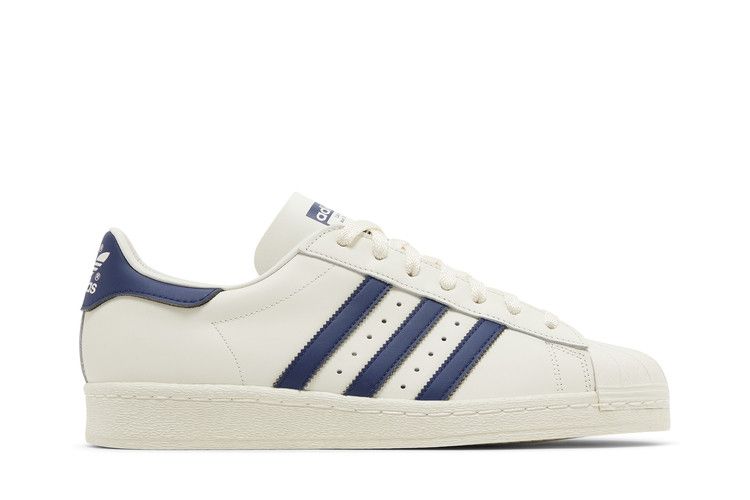 Adidas Superstar 82 White Dark Blue