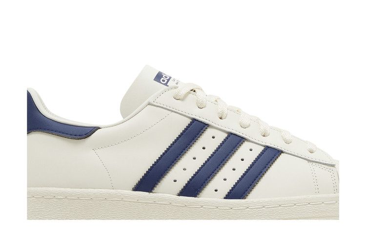 Adidas Superstar 82 White Dark Blue
