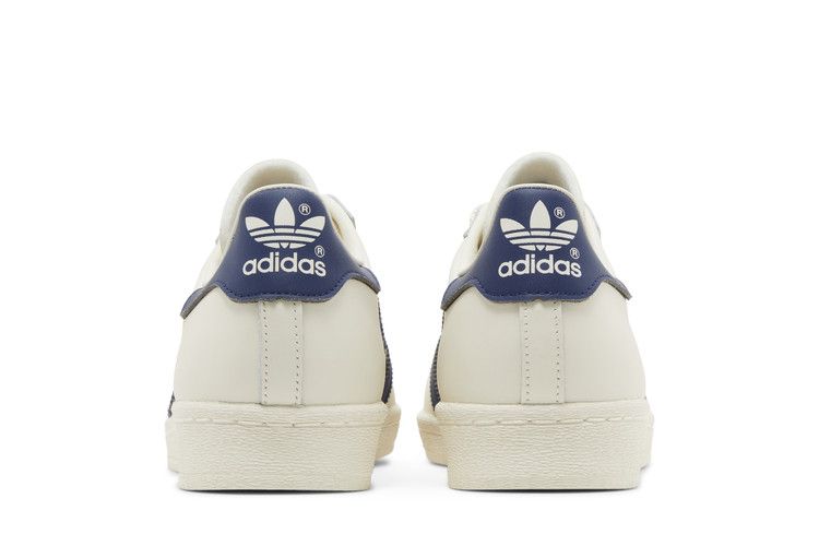 Adidas Superstar 82 White Dark Blue