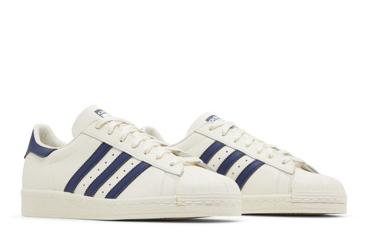 Adidas Superstar 82 White Dark Blue