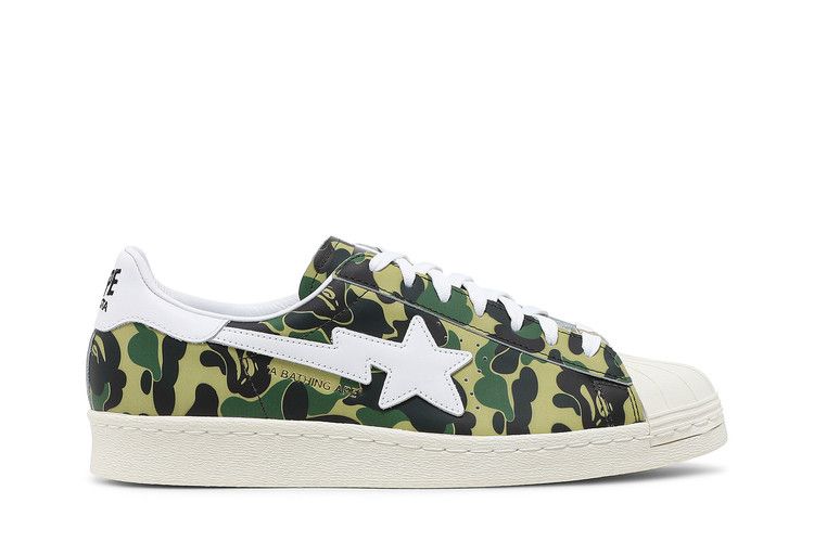 Adidas Superstar Bape ABC Camo Green