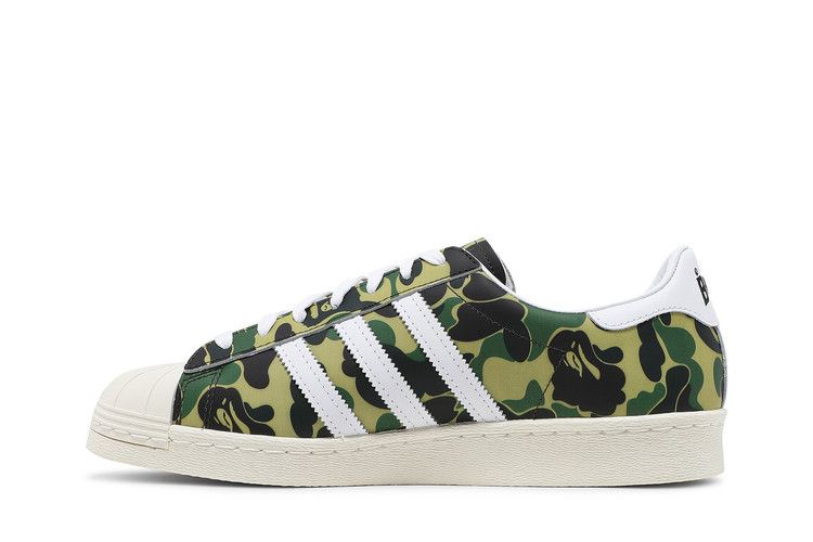 Adidas Superstar Bape ABC Camo Green