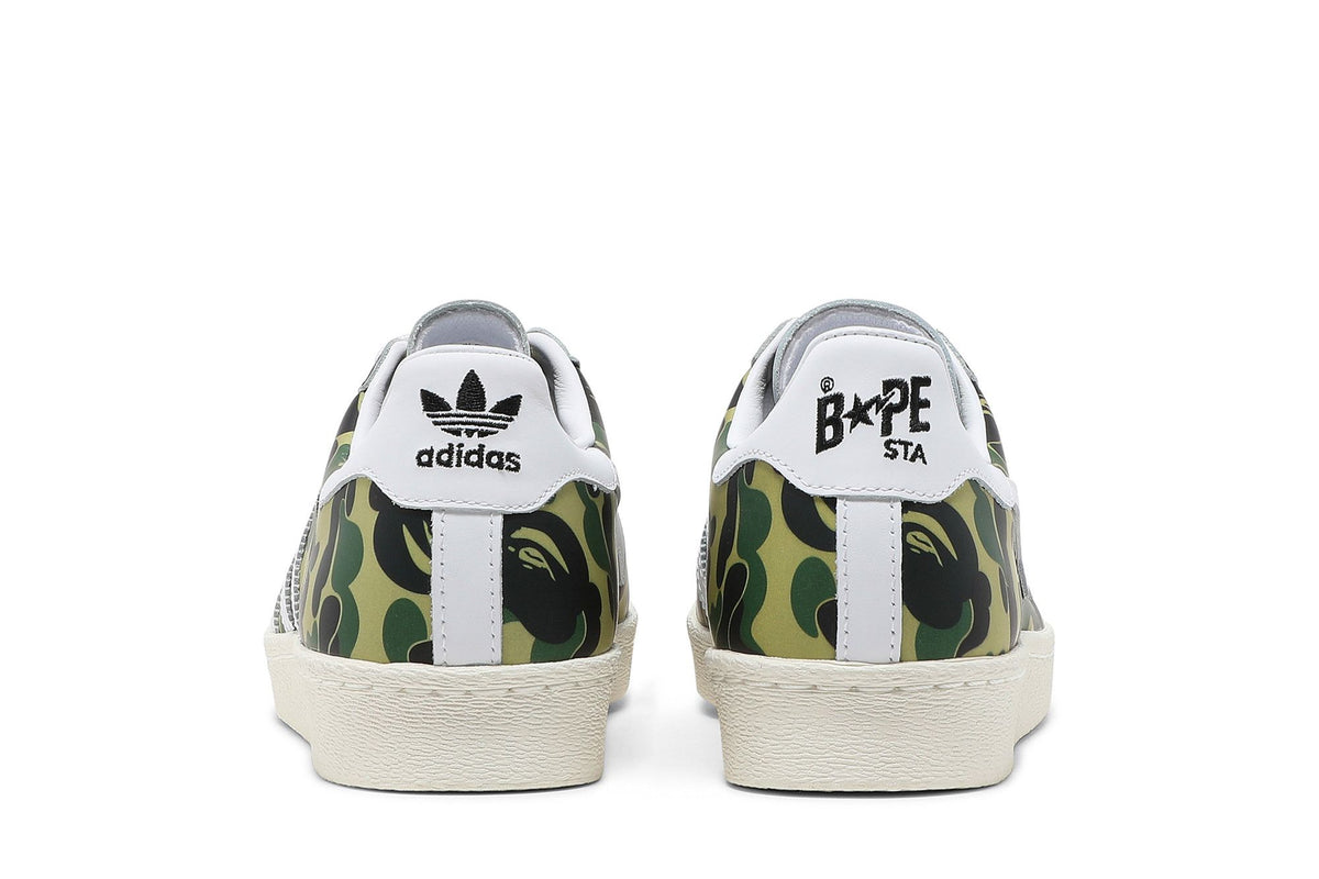 Adidas Superstar Bape ABC Camo Green