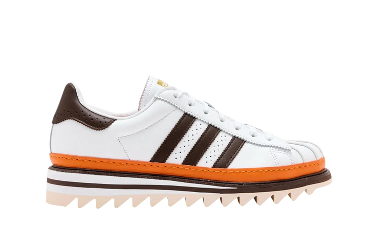 Adidas Superstar CLOT by Edison Chen White Coffee
