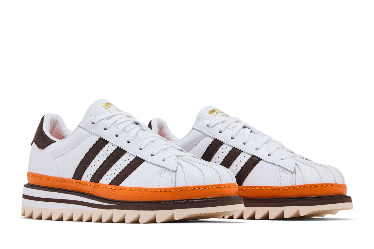Adidas Superstar CLOT by Edison Chen White Coffee