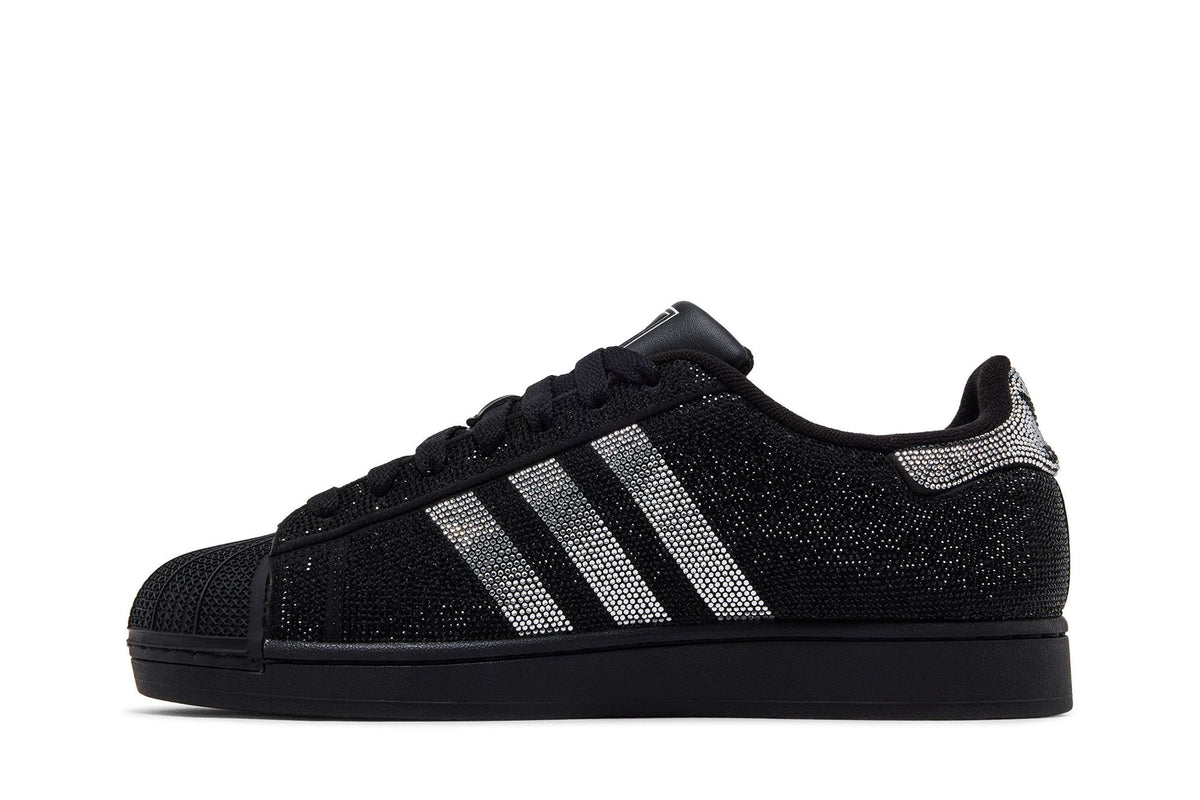 Adidas Superstar II Rhinestone Black Silver