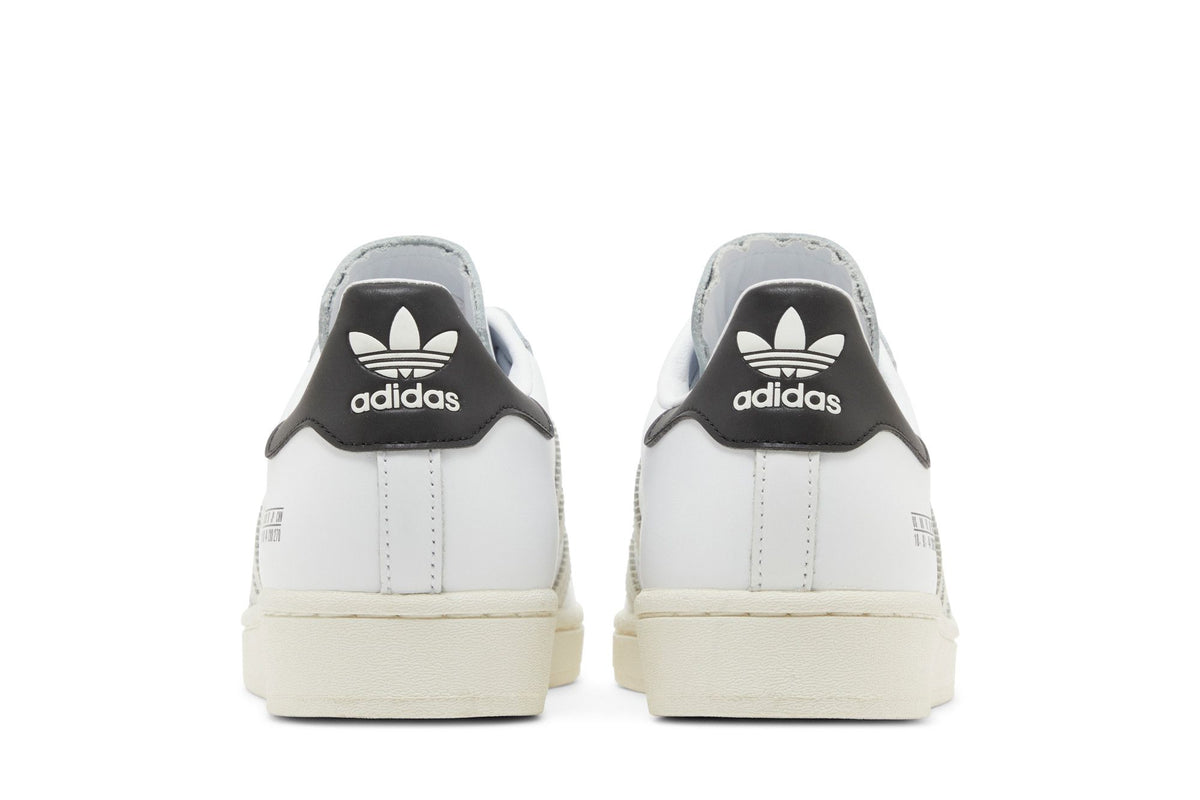 Adidas Superstar Size Tag White Black