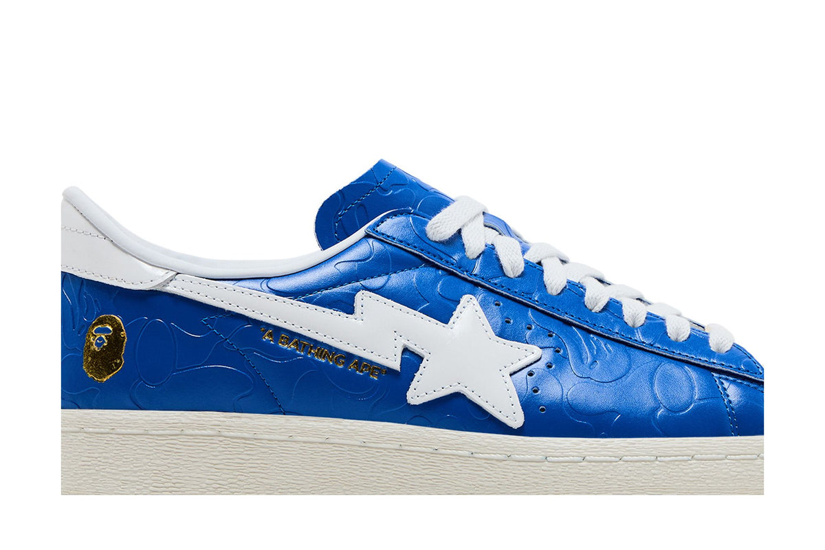 Adidas Superstar Vintage Bape Blue White