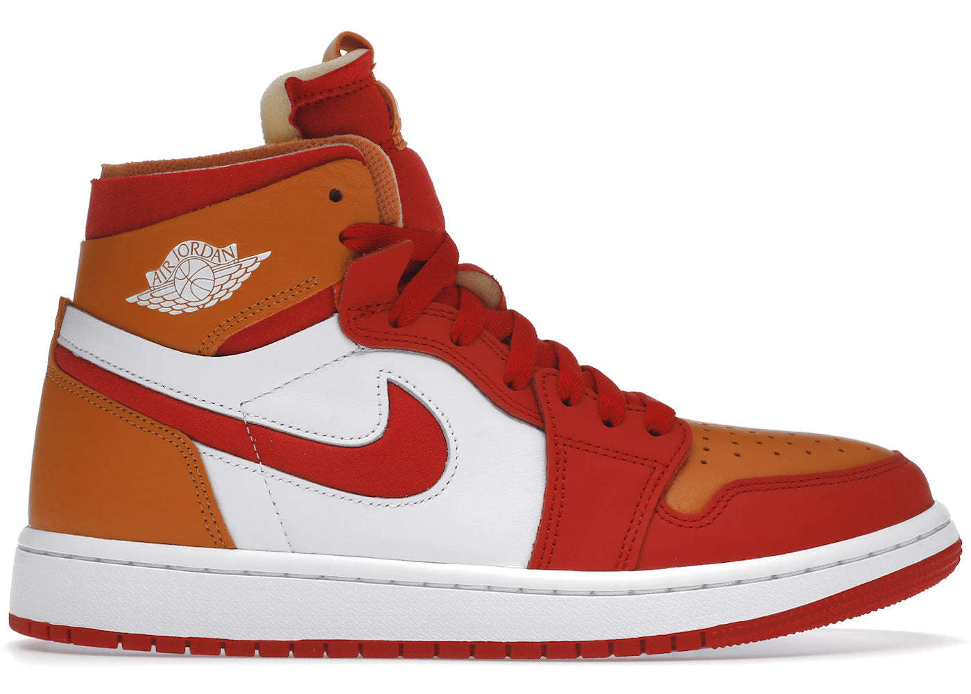 Air Jordan Air Jordan 1 High Zoom Air CMFT Fire Red Hot Curry - CT0979-603