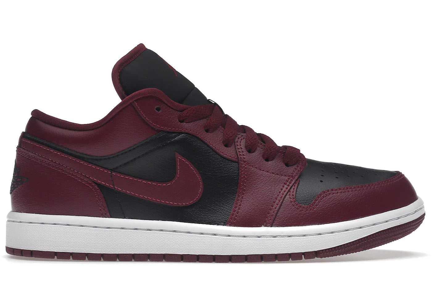Air Jordan Air Jordan 1 Low Black Maroon - DC0774-006