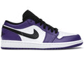 Air Jordan 1 Low Court Purple White - 553558-500