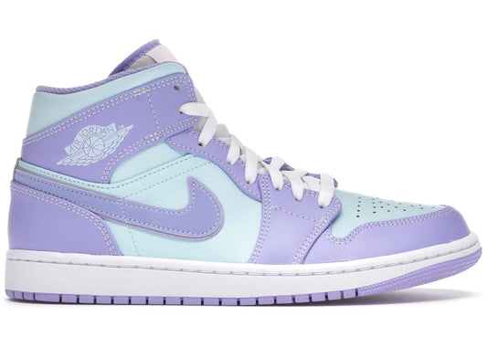 Air Jordan Air Jordan 1 Mid Purple Aqua - 554724-500