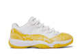Air Jordan 11 Retro Low Yellow Snakeskin