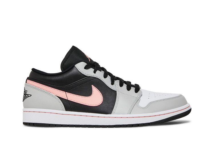 Air Jordan 1 Low Black Grey Pink
