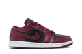 Air Jordan 1 Low Black Maroon