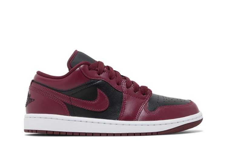 Air Jordan 1 Low Black Maroon