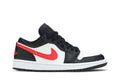 Air Jordan 1 Low Black Siren Red