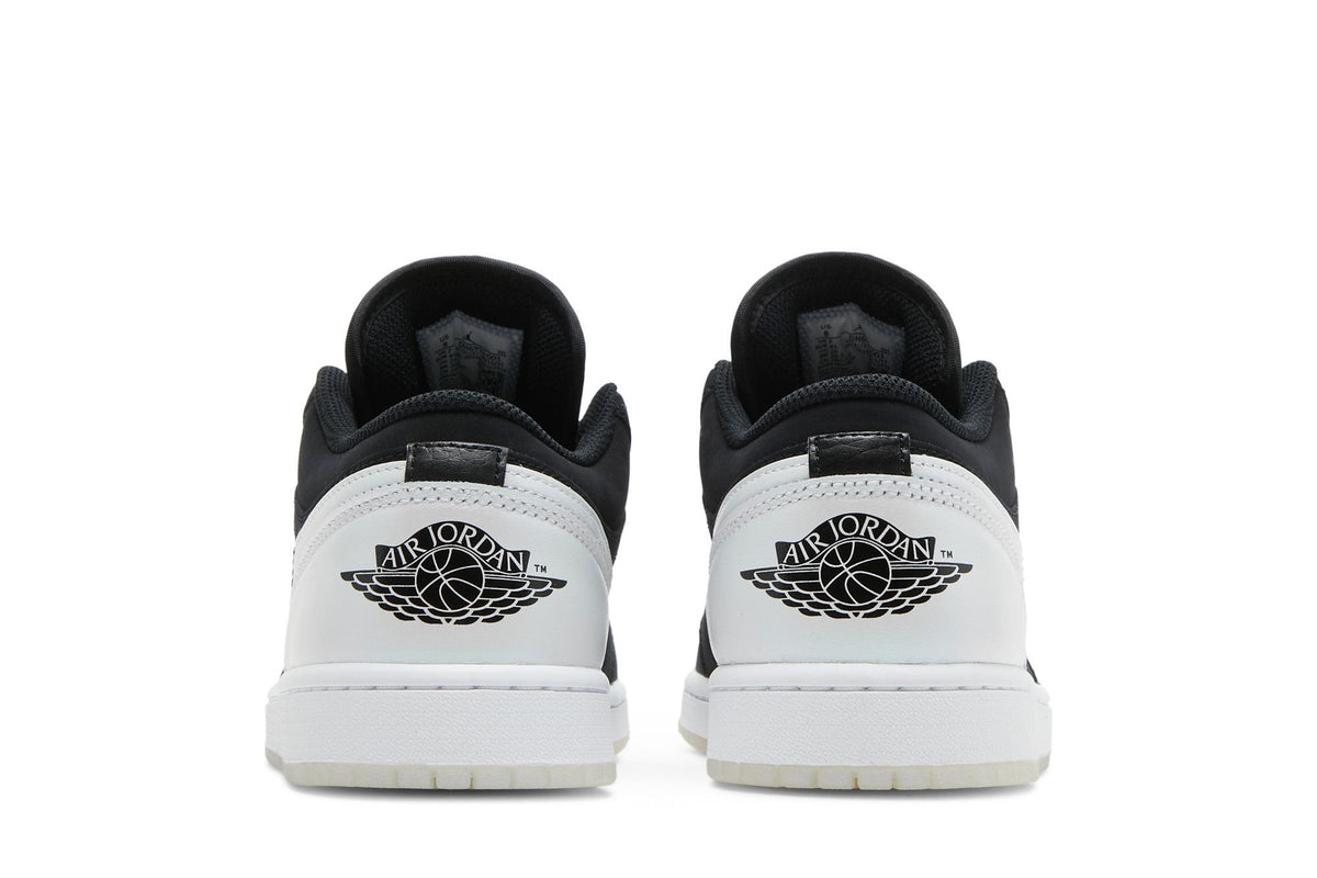 Air Jordan 1 Low Black White Diamond