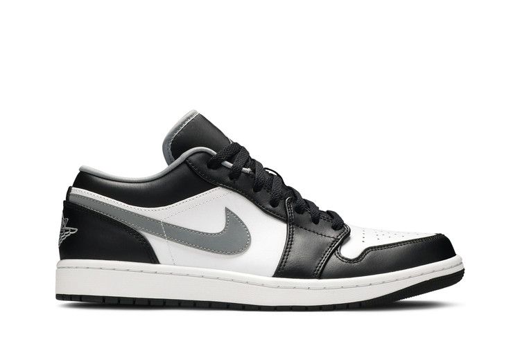 Air Jordan 1 Low Black White Particle Grey