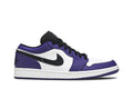 Air Jordan 1 Low Court Purple White