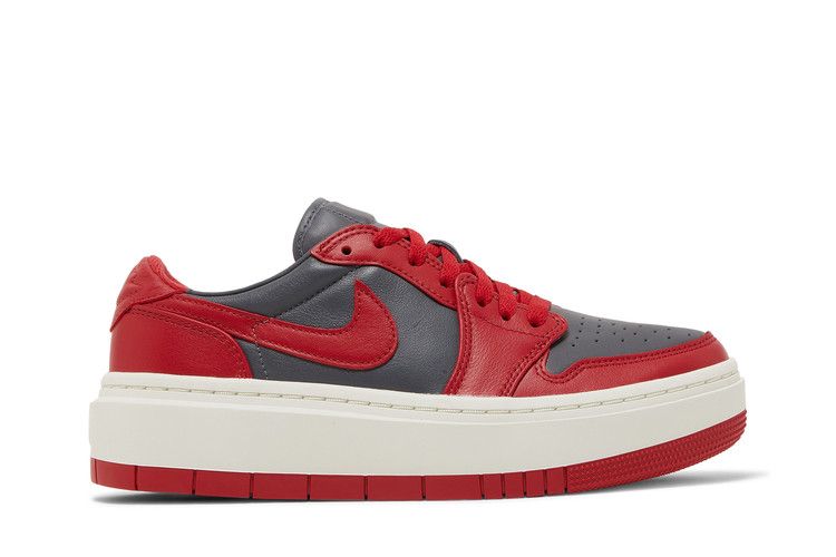 Air Jordan 1 Low Elevate Dark Grey Varsity Red