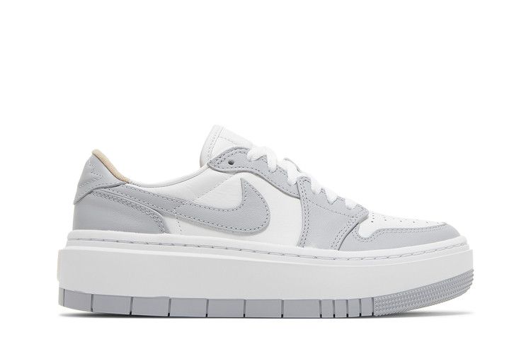 Air Jordan 1 Low Elevate White Grey