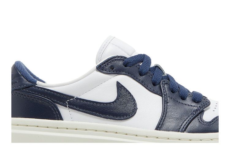 Air Jordan 1 Low Elevate White Midnight Navy Sail