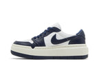 Air Jordan 1 Low Elevate White Midnight Navy Sail