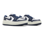 Air Jordan 1 Low Elevate White Midnight Navy Sail
