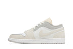 Air Jordan 1 Low Inside Out Cream White Light Grey