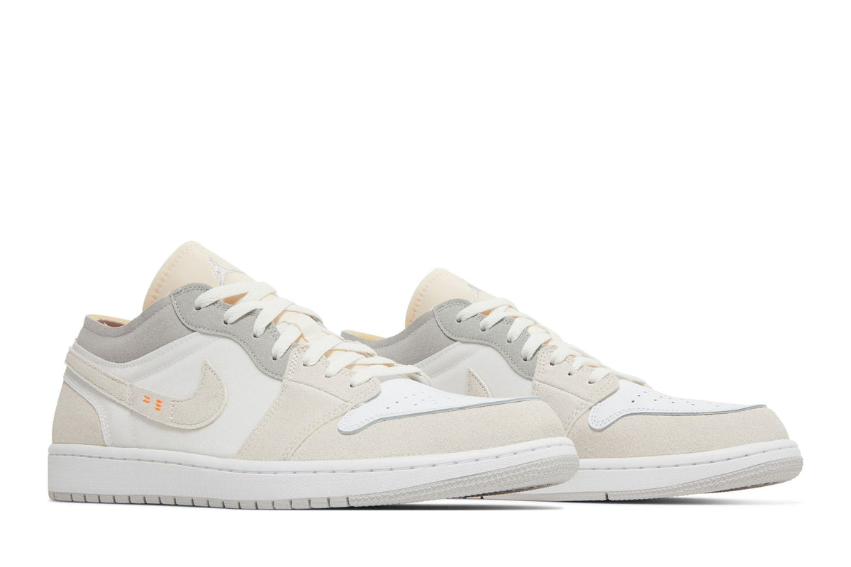 Air Jordan 1 Low Inside Out Cream White Light Grey
